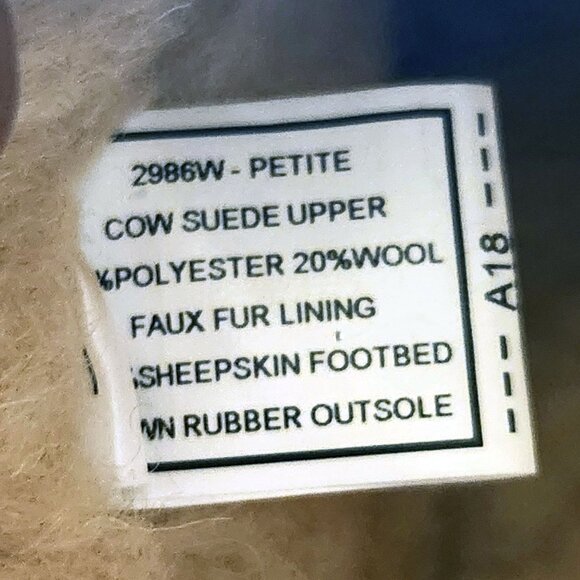 BEARPAW Suede Micro Boot NeverWet Technology Orchid Pink Womens 10 2986W Petite - Picture 8 of 9